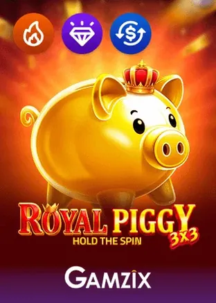 3X3 Royal Piggy Hold The Spin